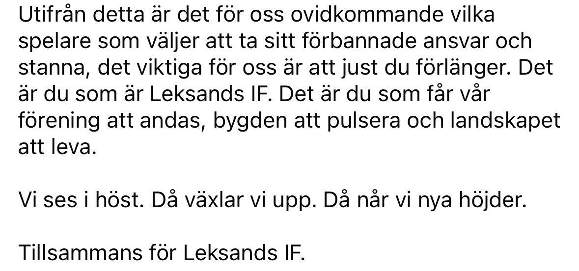 Leksand Tifo Crew tweet media