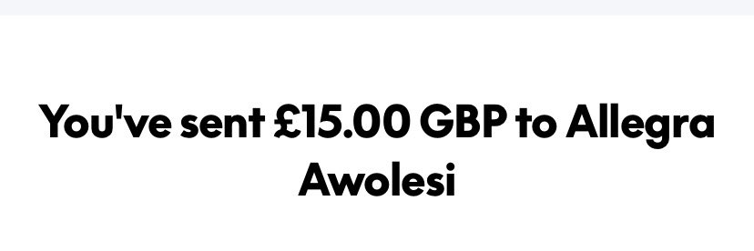 just sent £15, can someone match me?