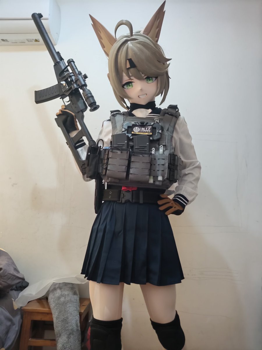 MarshalSa111's tweet image. Nine_tailed fox
#kigurumi #scp #5k