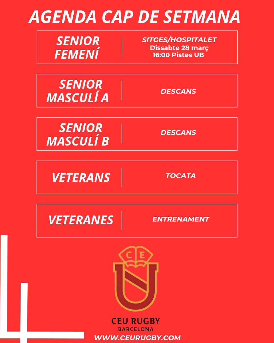 CEU Rugby Barcelona tweet media