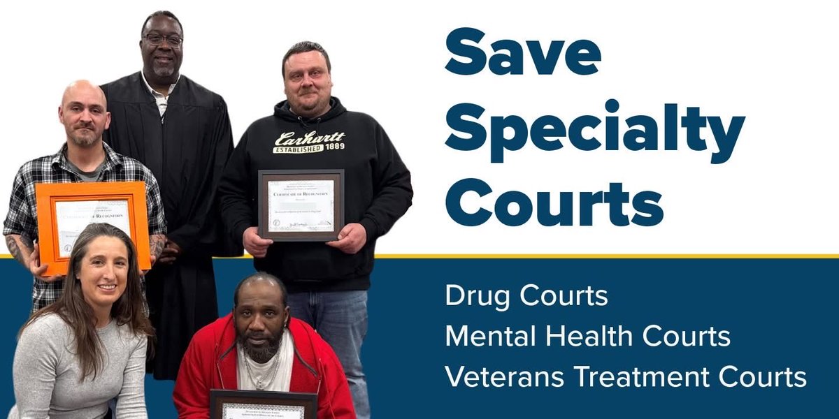 Janicecham's tweet photo. ‼️‼️ATTENTION!  ‼️‼️

To #SaveSpecialtyCourts, contact your legislator at https://t.co/R63FzSoHxU or call 1-800-372-7181.

Read more: https://t.co/KSXmptzHfQ

#SupportVeterans #KYVeterans #MentalHealthMatters #KYGA26 #StateCourts #Recovery #WeDoRecover #Kentucky #RecoveryWorks https://t.co/66F98QPhgV