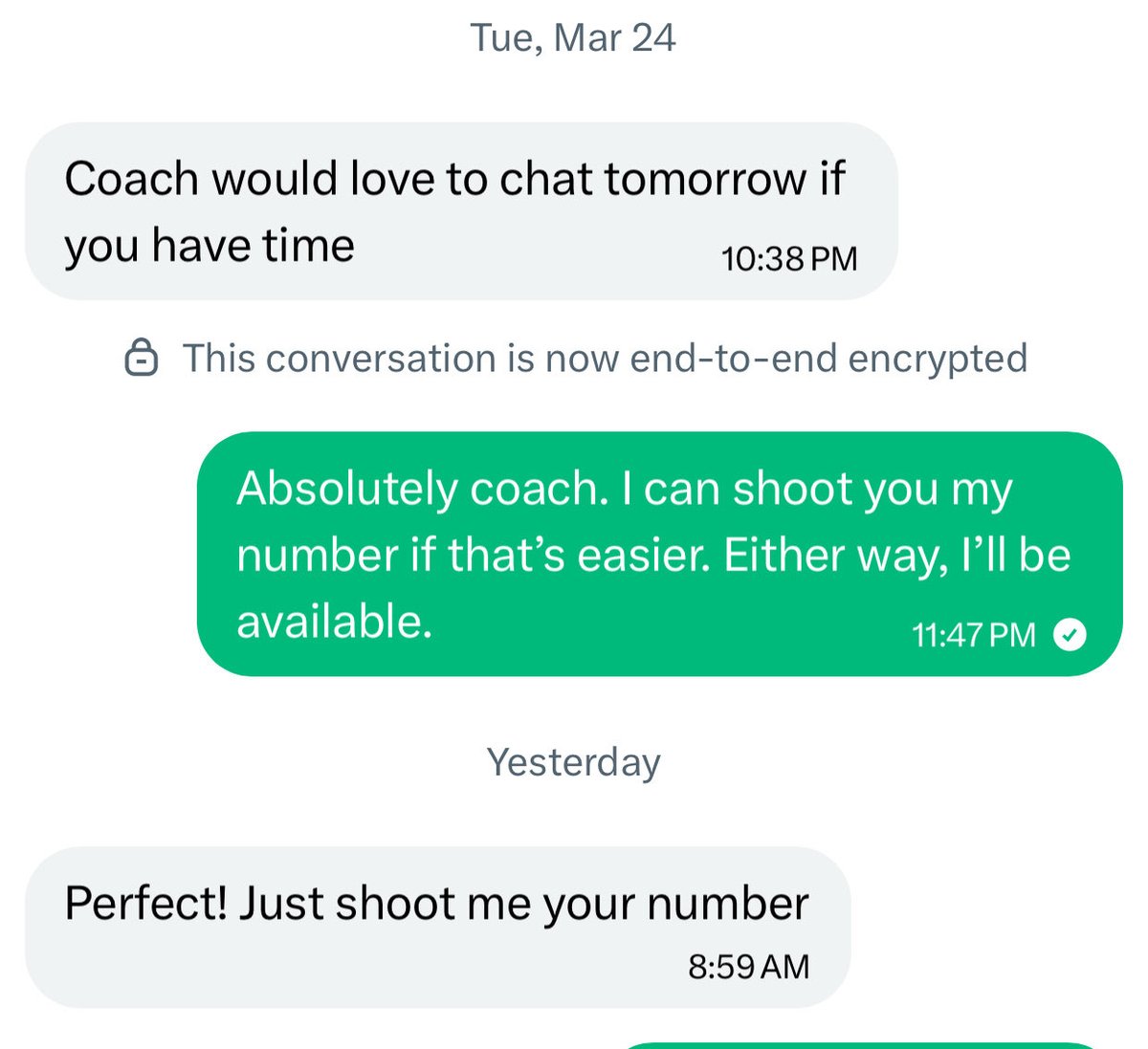 Coach Chris tweet media