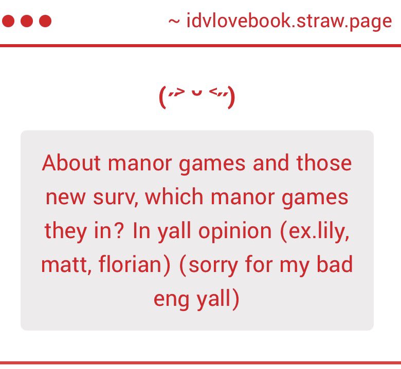 ♡ IDV CUPID　⏖ tweet media