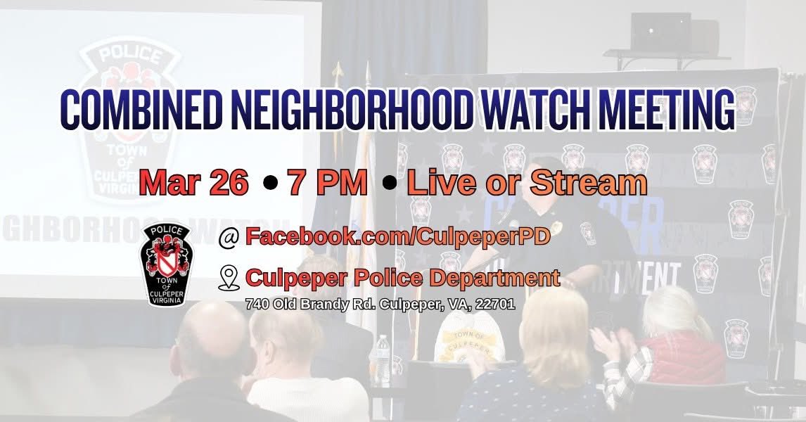 Culpeper PD tweet media