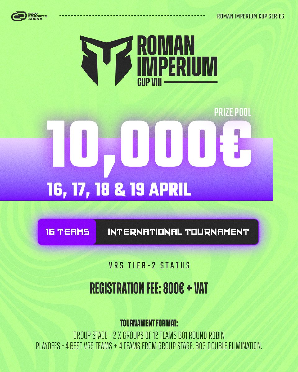 ROMAN Imperium Cup tweet media