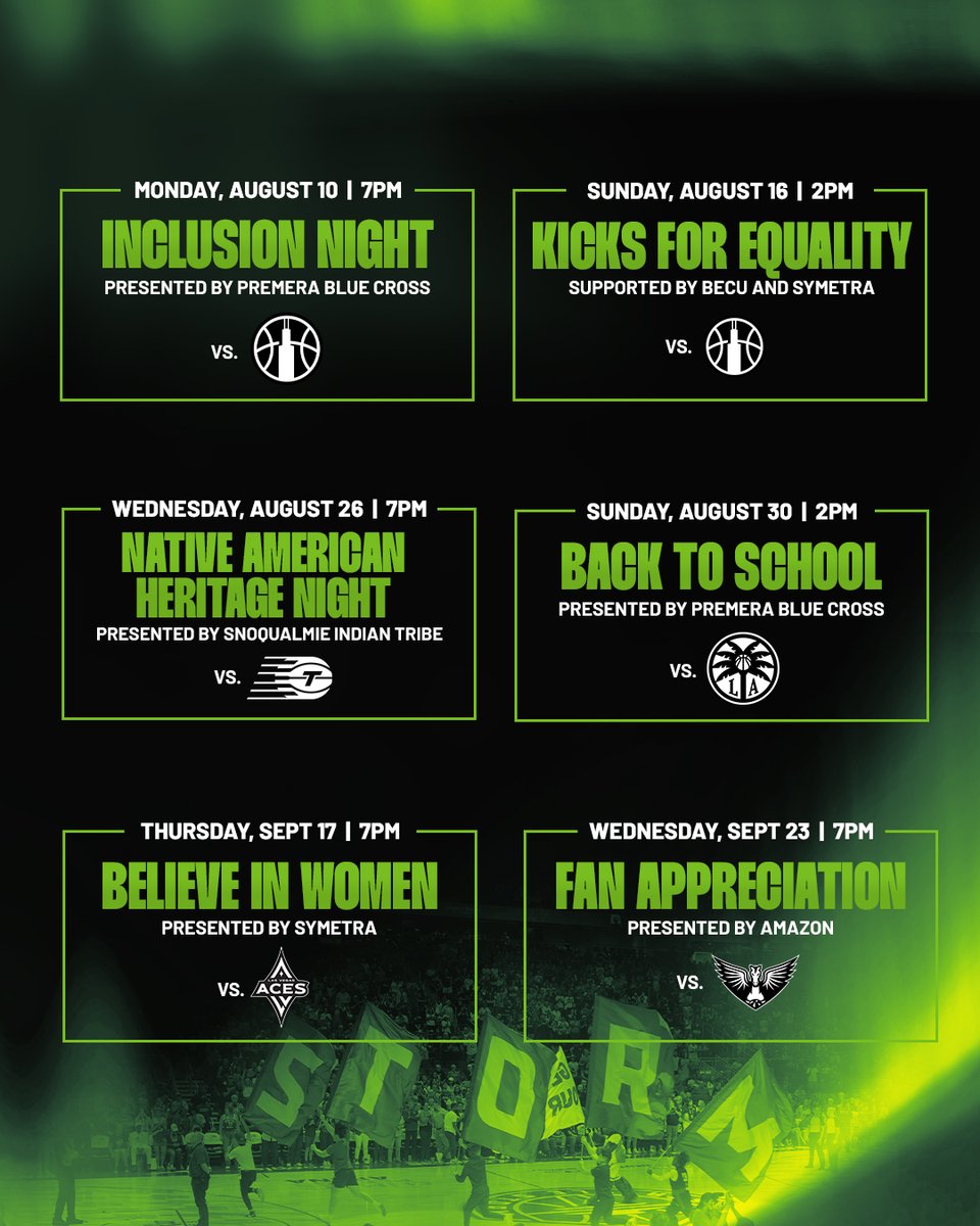 Seattle Storm tweet media