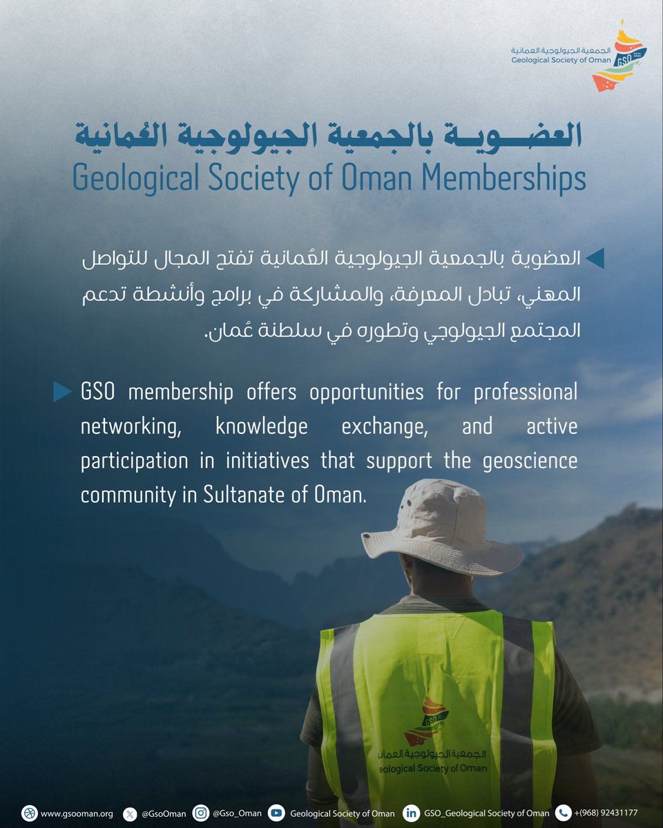 Geological Society of Oman tweet media