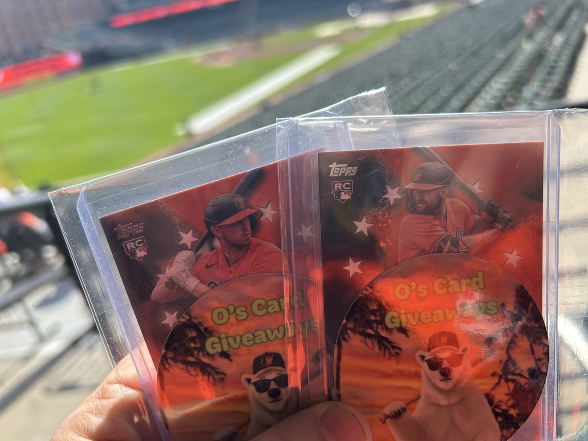 O’s Card Giveaways tweet media