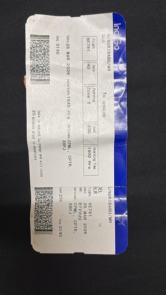 ASVK1991's tweet photo. @IndiGo6E glad 😌 for breaking my luggage trolley bag. Now I will spend rest of my life begging you to compensate for it! #Disgusting #Disappointment continues. Act on it for god sake. https://t.co/3lavhG2WWF