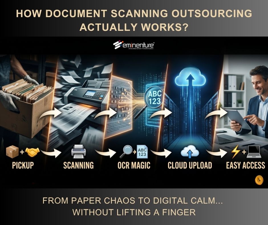 Eminenture's tweet image. Outsource your document scanning &amp;amp; turn physical files into searchable, secure, &amp;amp; instantly accessible data. From pickup to cloud storage, every step is streamlined for speed, accuracy, &amp;amp; no stress.
Read more: tinyurl.com/255wsruk

#DocumentScanning #Outsourcing  #Eminenture