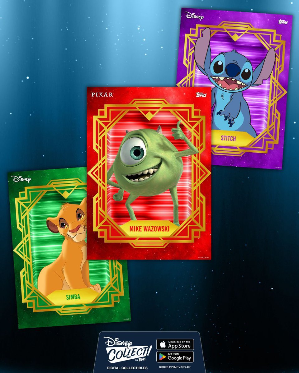 Disney Collect! by Topps tweet media