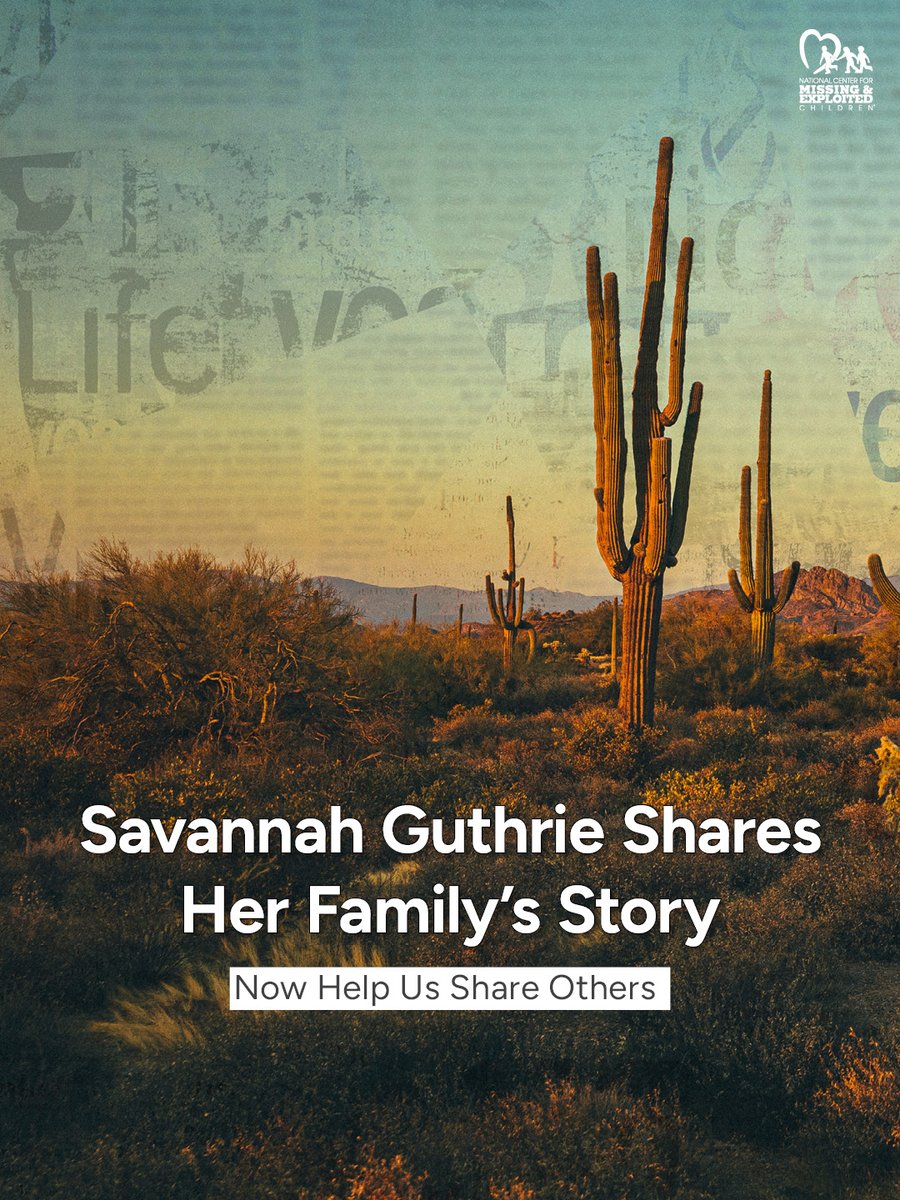 National Center for Missing & Exploited Children tweet media