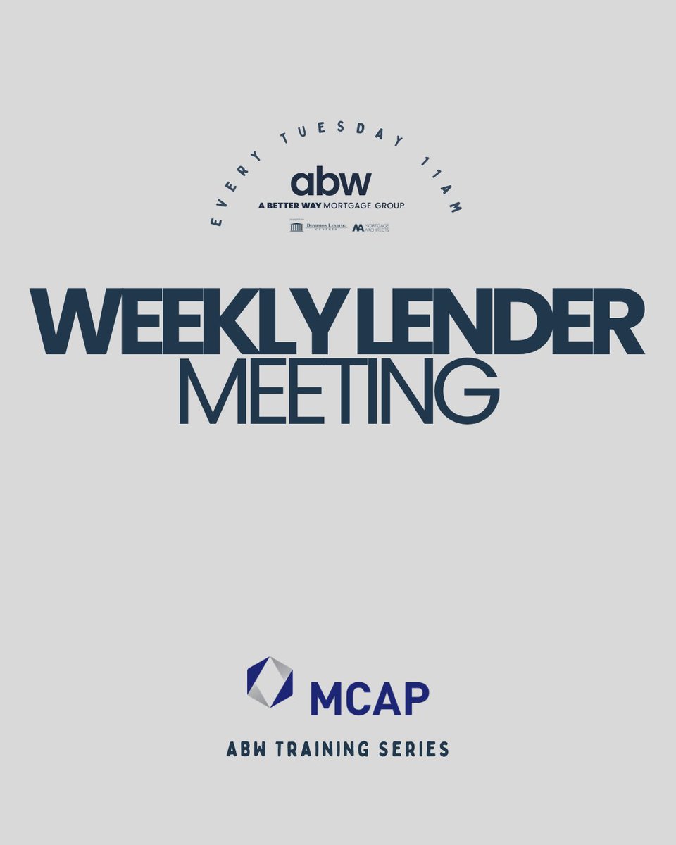 Big thanks to Cathal from Home Trust and Lisa from MCAP for this week’s presentations! 

Home Trust highlighted their common-sense underwriting approach, including no minimum FICO requirements, flexible stated income options, and solutions for clients with isolated credit