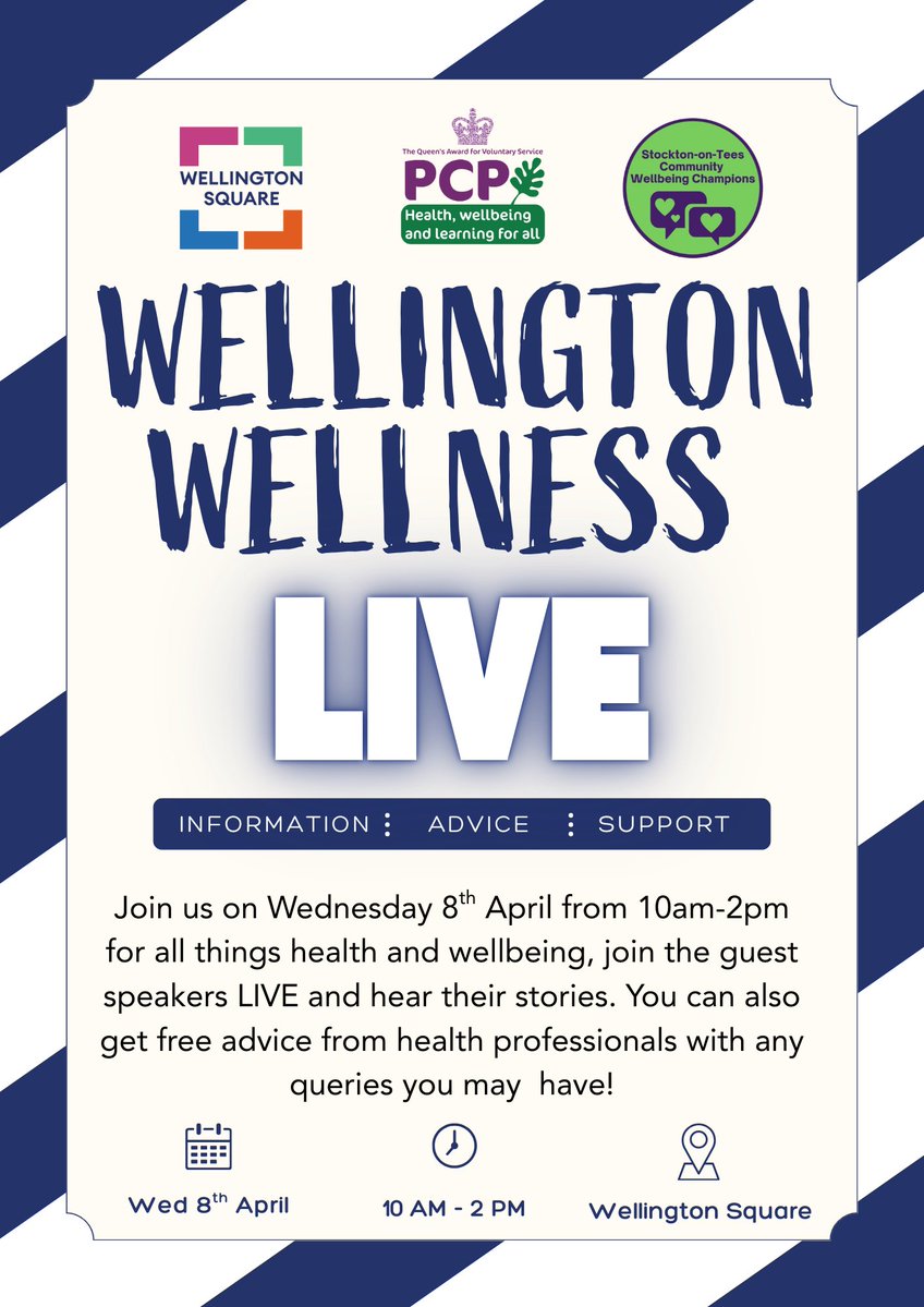 Stockton-on-Tees Community Wellbeing Champions tweet media