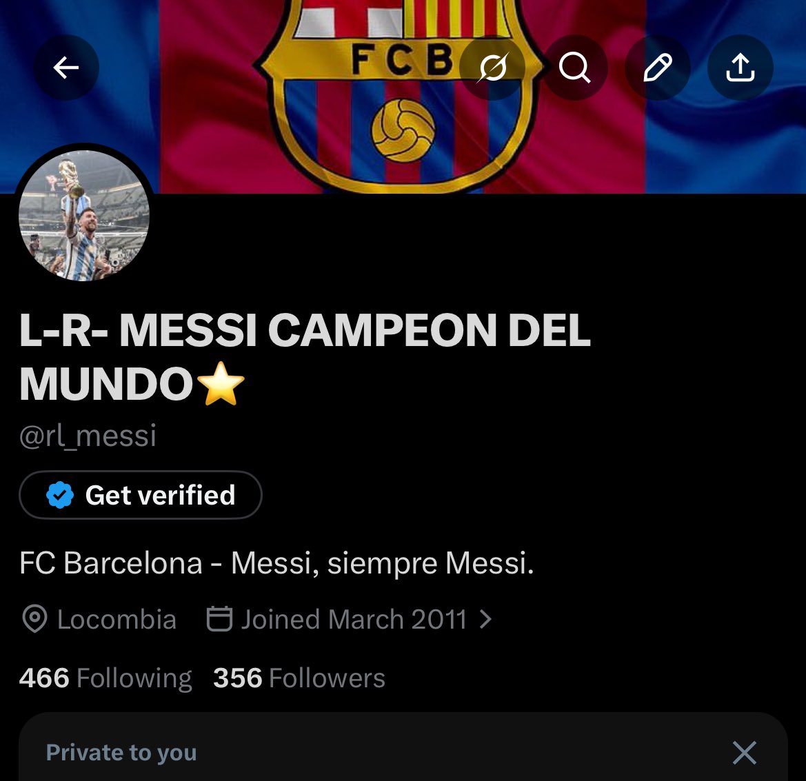 L-R- MESSI CAMPEON DEL MUNDO⭐️ tweet media