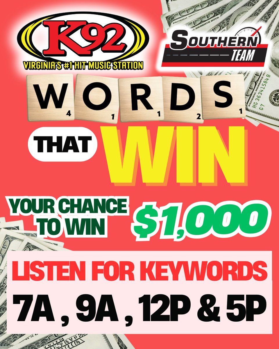 K92radio's tweet photo. Monica and Antoine have your FIRST keyword MONDAY Mornin' at 7AM!!! 
ENTER KEYWORDS: https://t.co/E7zGsLJj0R https://t.co/sCPHrPUEpa
