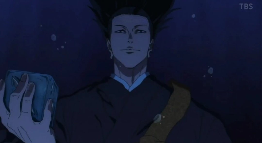 I just hate that even after removing his stitches, he doesn't even look like Suguru anymore :(