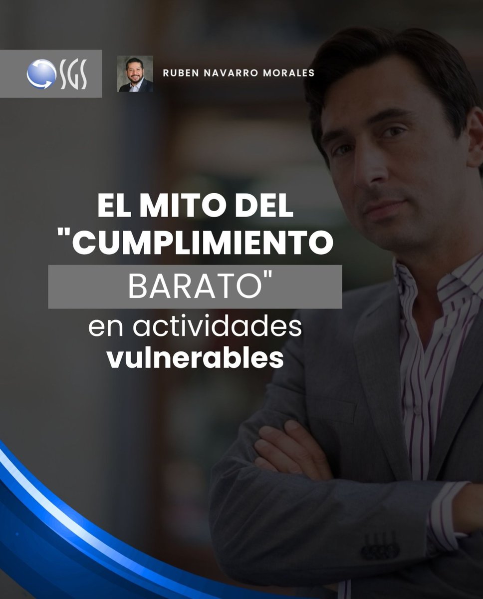 sgsmx's tweet photo. En Actividades Vulnerables, lo "barato" no solo sale caro; a veces, sale impagable. 🛡️🇲🇽

Muchos directivos duermen tranquilos con un "cumplimiento" de unos cuantos pesos en Excel. Pero bajo la #LFPIORPI, el ahorro en sistemas es un pasivo que crece sin que te des cuenta. https://t.co/u2ZzG4kb3d