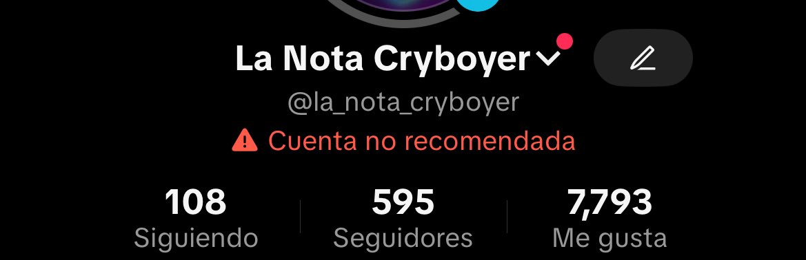 La Nota Cryboyer 👽 tweet media