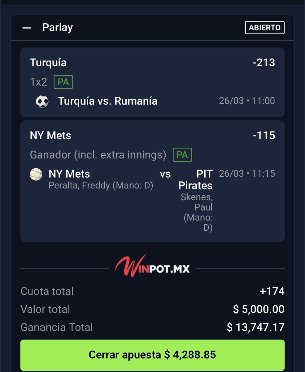 BetMyPick1's tweet photo. Al rato me agradecen https://t.co/83qST9tJF7