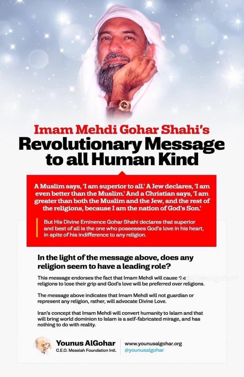 steve45paul's tweet photo. HDE #GoharShahi Revolutionary message #love #peace #multifaith https://t.co/6io2iUwUMS