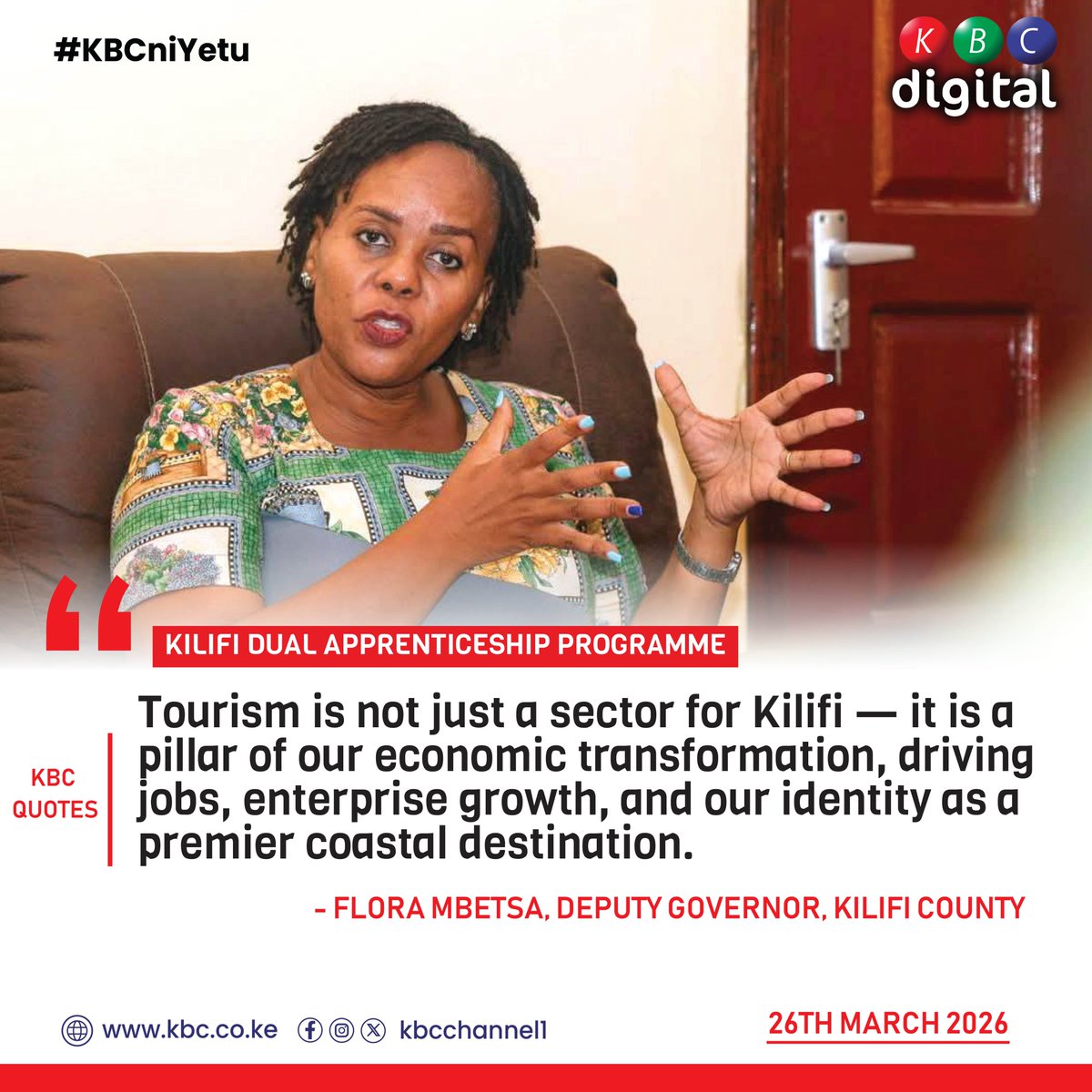 KBC Channel 1 News tweet media