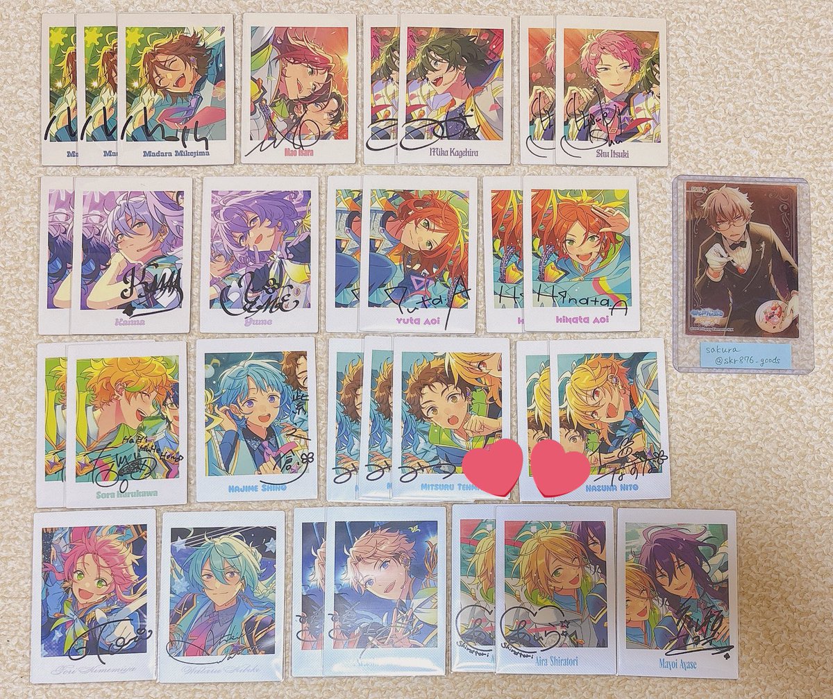 sakura＊グッズ取引垢 平日多忙によりご連絡遅くなります tweet media