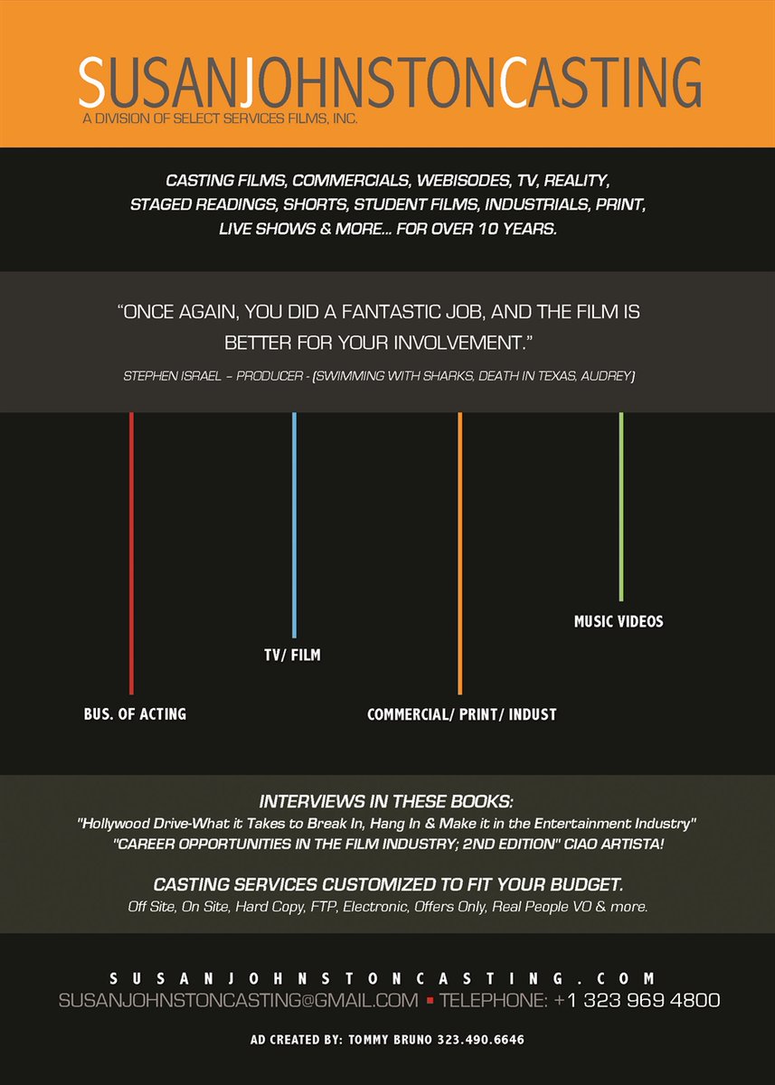 SusanJohnstonCasting tweet media