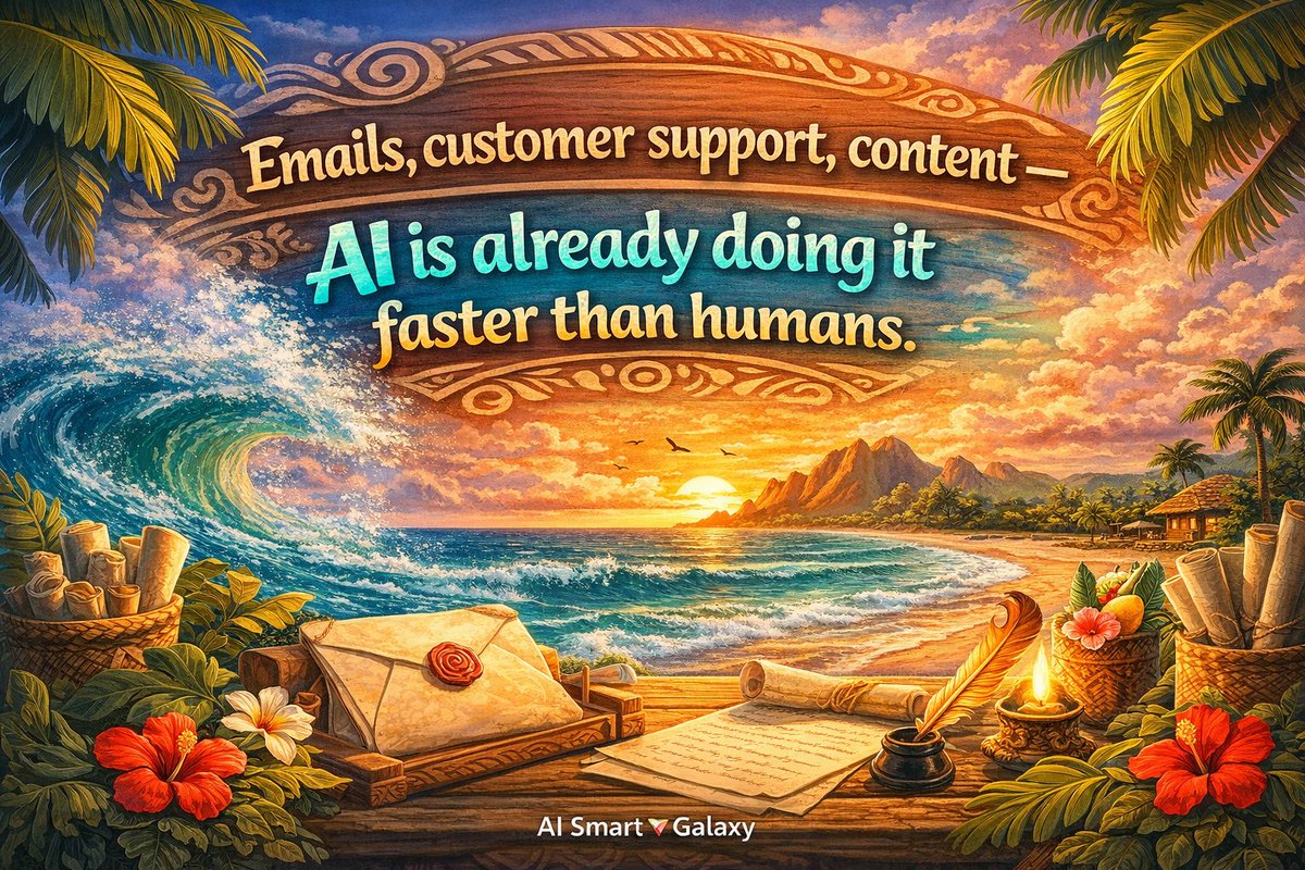 AiSmartGalaxy's tweet photo. Real life e AI automation ar AI agents use kore business growth, customer support automation, ar daily repetitive kaj onek easy hoye jacche 
Smart work is the new hard work!

#aismartgalaxy #ai #automation #aiagents #futuretech #smartwork #digitalgrowth https://t.co/oS9lfVjLNo