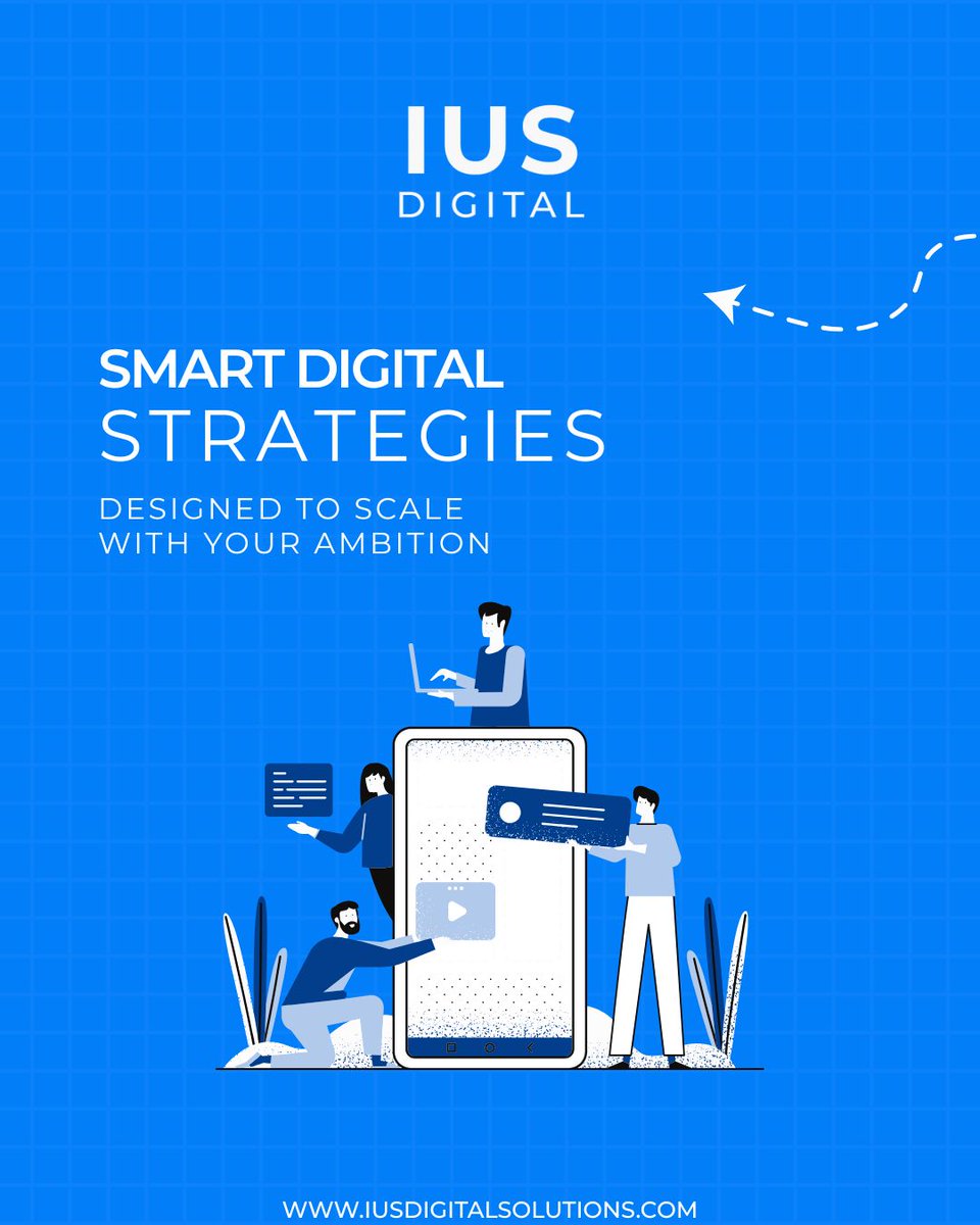 _iusdigital's tweet photo. Your vision isn't static, so why should your digital strategy be? 

At IUS Digital, we build smart, scalable solutions that evolve alongside your business. Let’s turn that ambition into measurable results. 

Contact us to know more! https://t.co/Fg3xxdy5Da