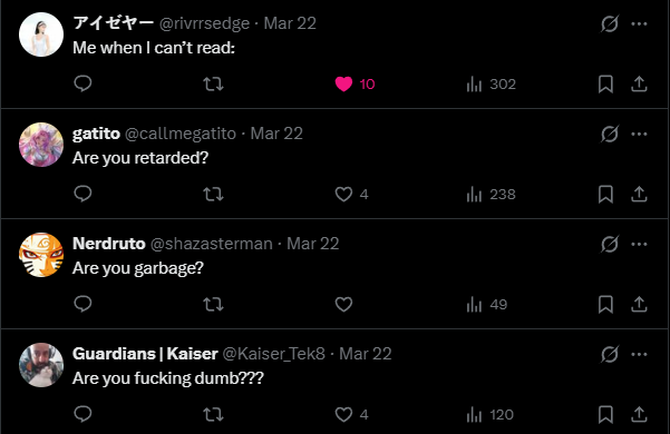 WanFlavo's tweet photo. @legugod @yoj99_ Make it triple or more so you can actually see what people are replying to you. I think they’ve got a point—sorry 😅 https://t.co/uCFwvLfazN