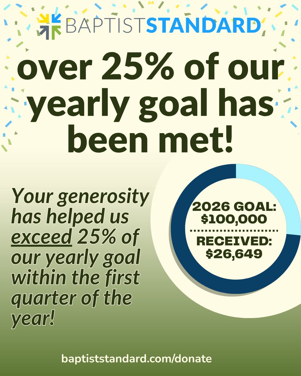 Baptist Standard tweet media