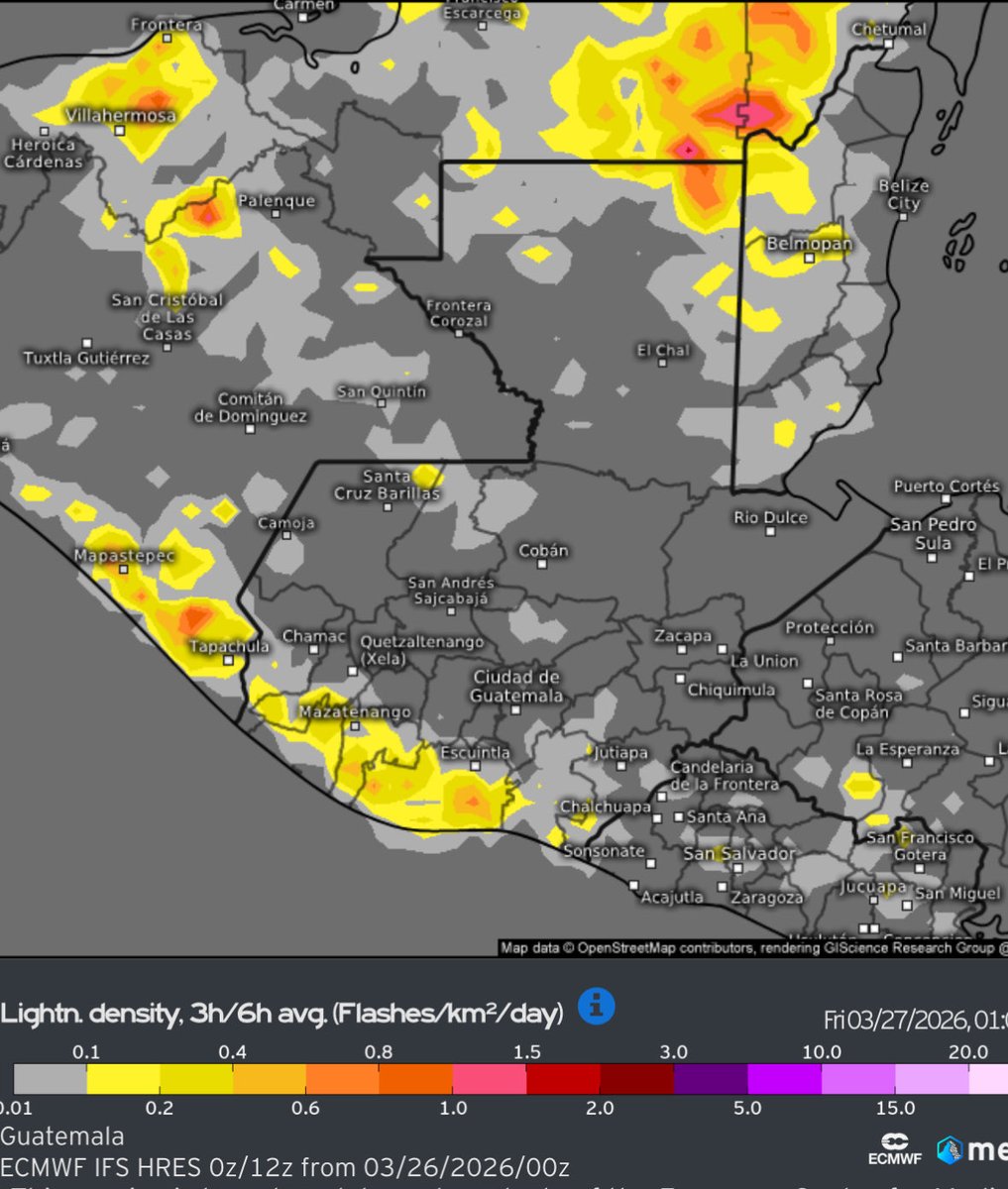 Clima Guatemala tweet media