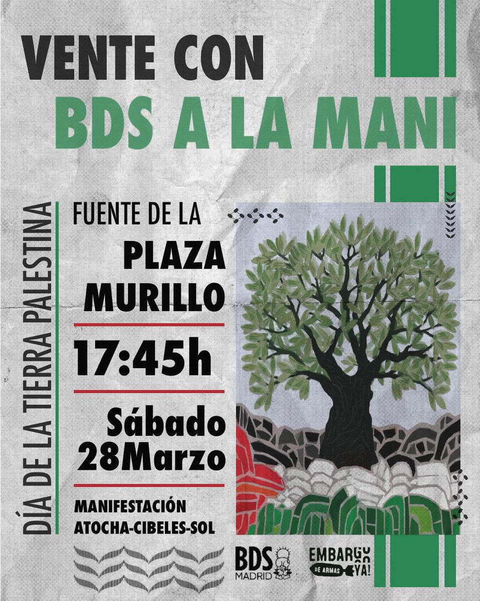 BDS Madrid 🇵🇸 tweet media