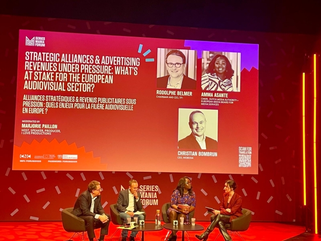 satellifax's tweet image. Séries Mania Forum 2026 / TF1 : "Ça suffit !", l'appel de Rodolphe Belmer pour une évolution de la régulation

➡️ satellifacts.com/news/actualite…

#audiovisuel #creatoreconomy #régulation #création