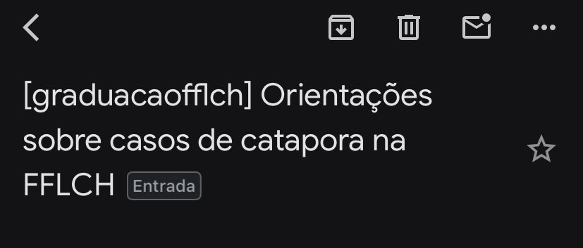 gatavo É LETRAS USP tweet media