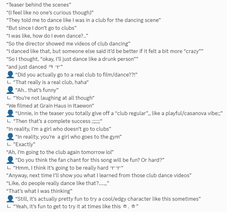 Yves via b+POP shares behind-the-scenes of the teaser for “NAIL”, revealing she filmed at a real club and learned “club dancing” despite not being a clubgoer