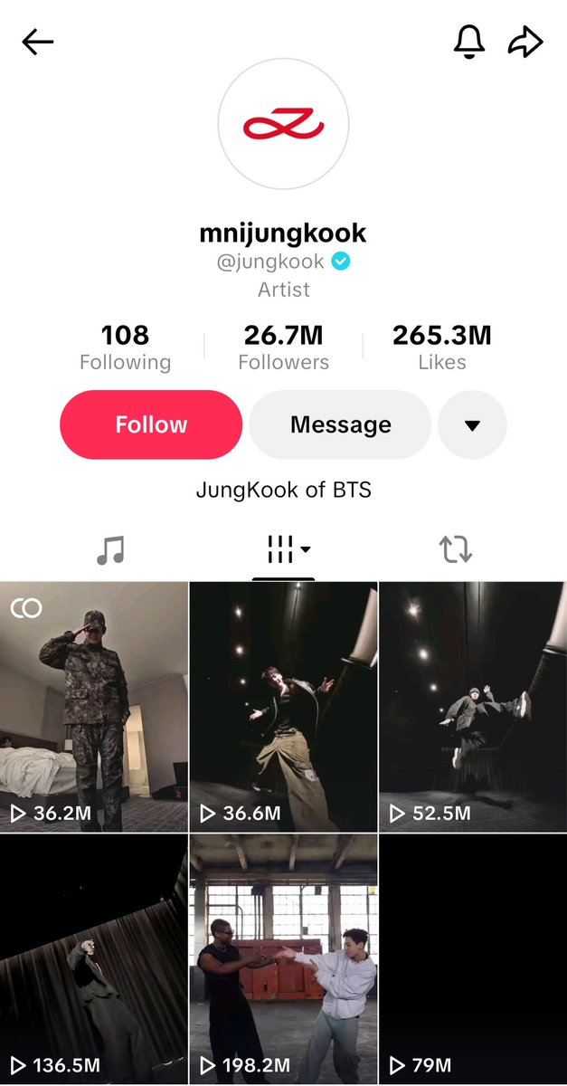 Woah okay, i duno when, but Jungkook followed Rikimaru on Tiktok😳

#力丸 #Rikimaru #ริกิมารุ