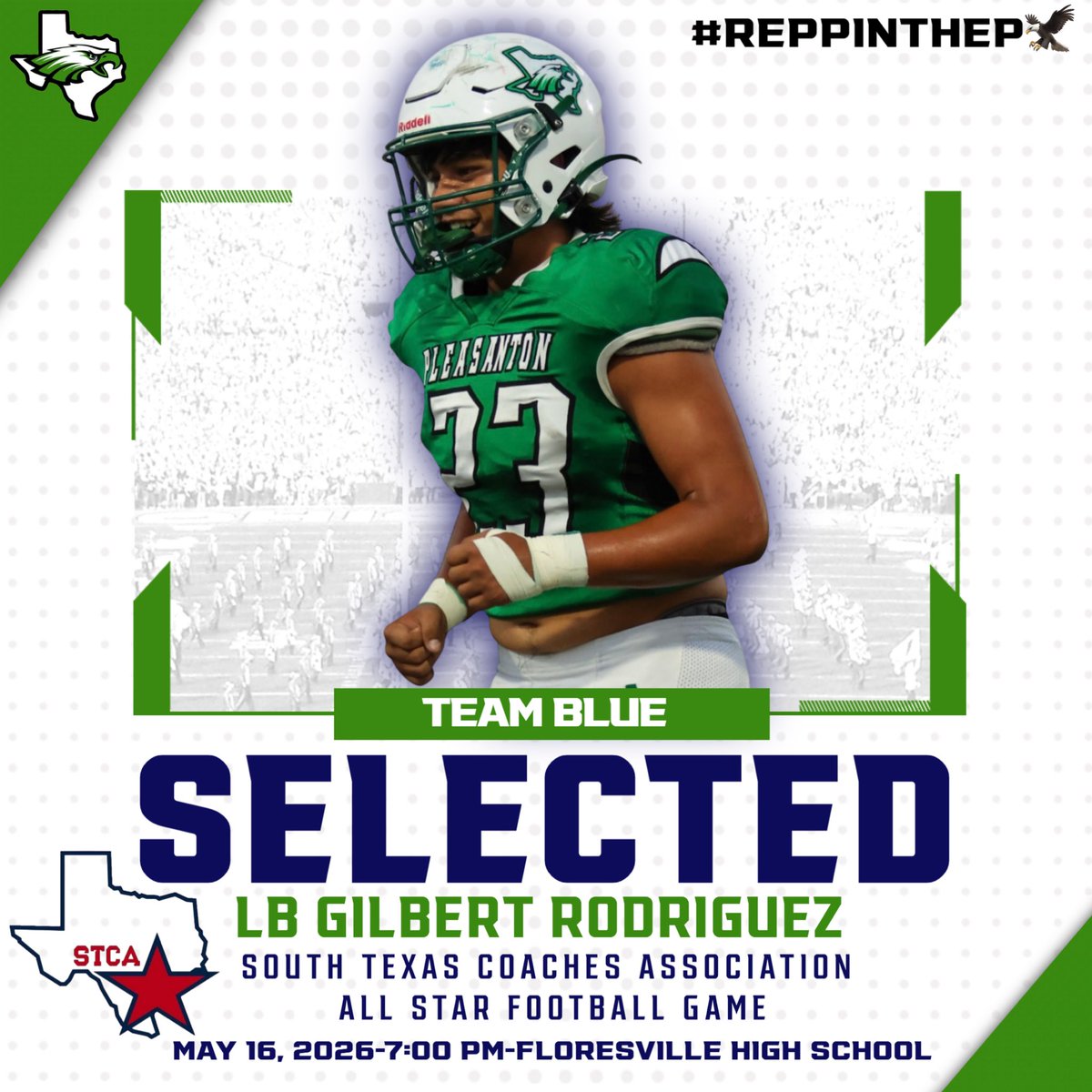 Pleasanton Eagle Football tweet media