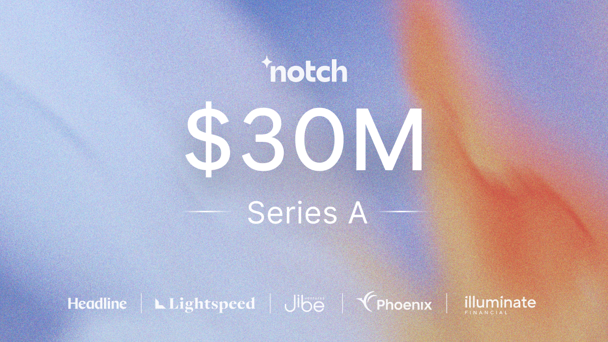 suss__man's tweet photo. Huge congrats to @RBroshi, @Elooljacoby , and the entire @notchCX team on raising a $30M Series A led by @HeadlineVC, with participation from @lightspeedvp, Jibe Ventures, @IlluminateFM, and Phoenix Financial.

We’ve had the privilege of being Notch’s website and brand design partner, and getting a front row seat to what they’re building.

Their agentic support solution is built to purpose-built to handle highly regulated industries, and is already well under way toward fufilling the ultimate potential of AI: tackling the most complex operations at incredible scale.

Excited to keep building with this incredible team. Notch is just getting started!