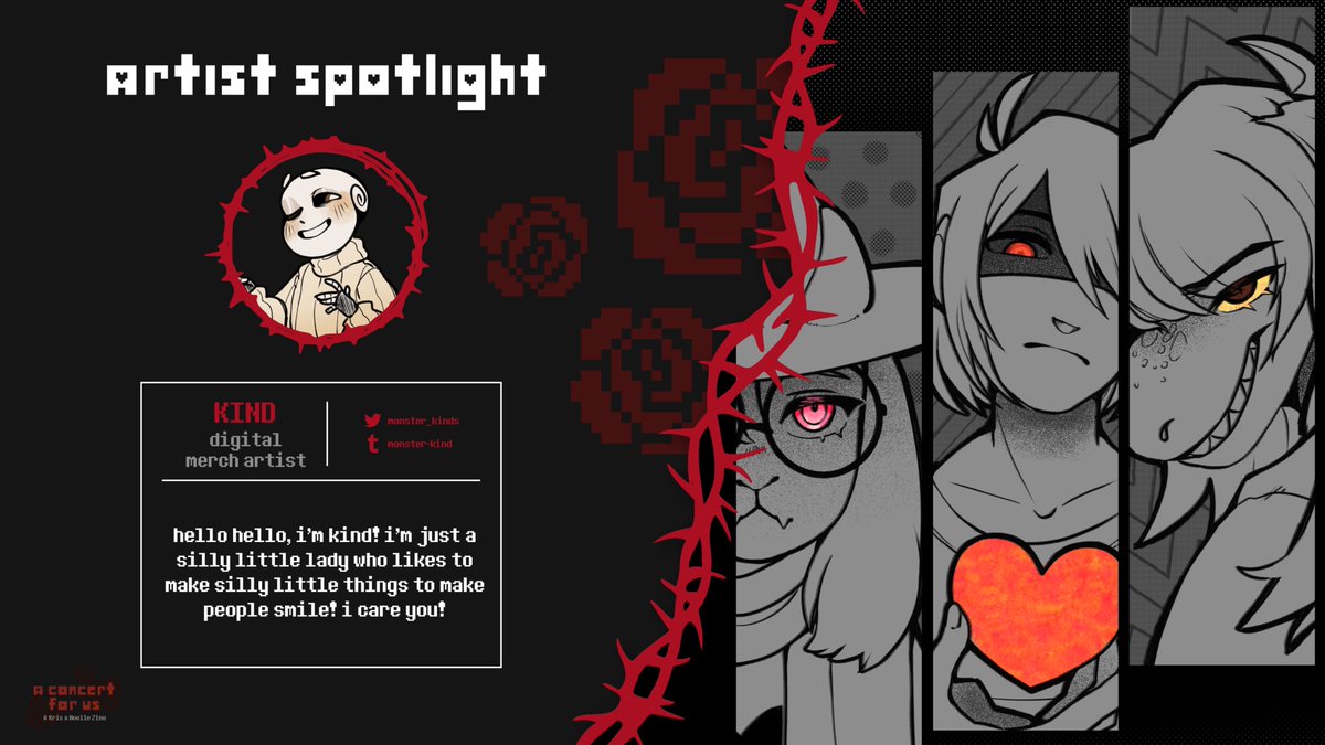 A Concert for Us 🍎❄️ Kriselle zine tweet media