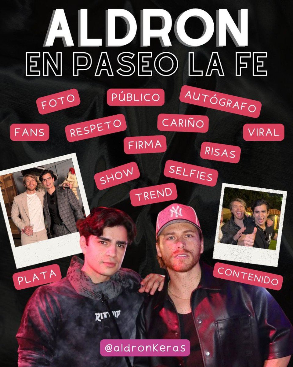 ALDRONKERAS tweet media