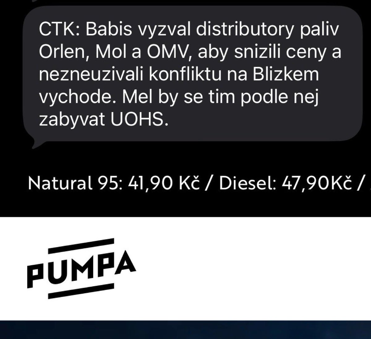 Petr Fiala tweet media