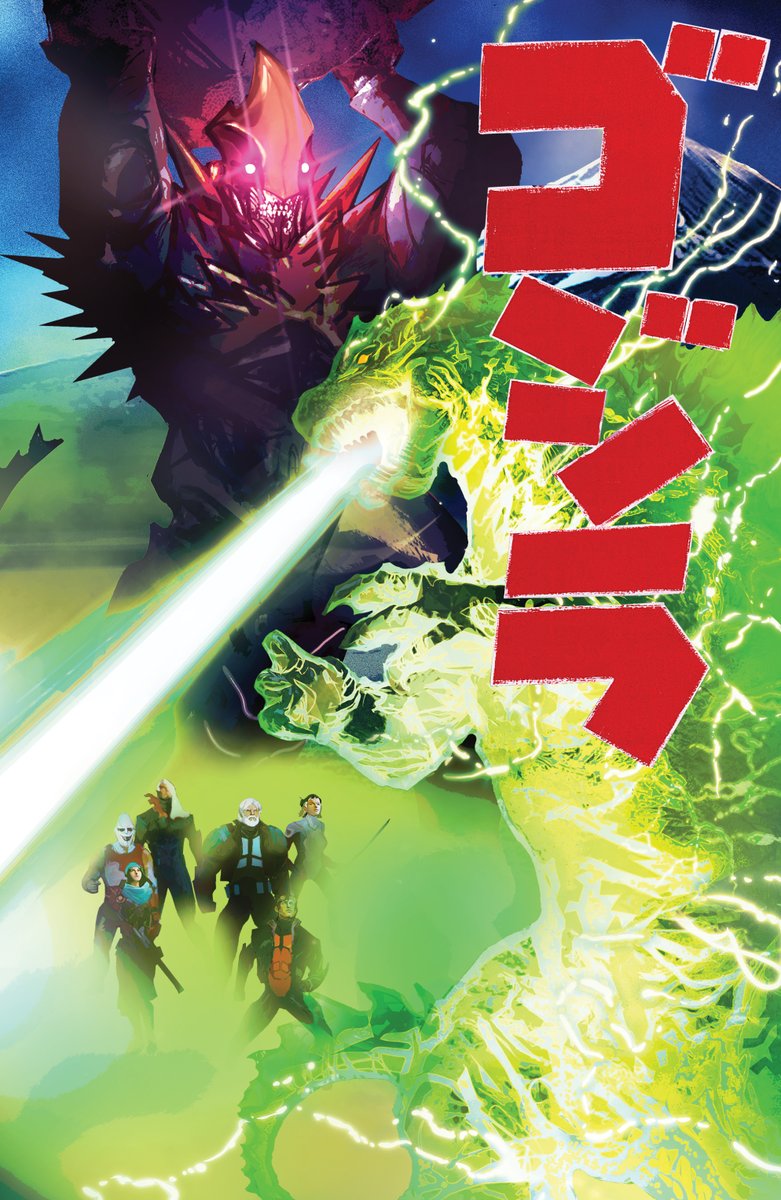 IDWPublishing's tweet image. Can anyone stop Kai-Sei Energy Godzilla?

Without the #KingoftheMonsters, #kaiju have begun to trample across the United States!

If Jacen is onboard or not, G-Force has made the decision to release Energy Godzilla.

Preorder #Godzilla [#KaiSeiEra] #10 at LCS.

#GodzillaKaiSeiEra