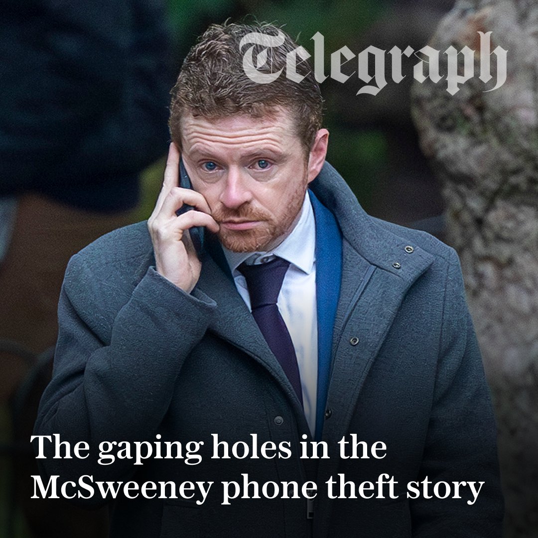 The Telegraph tweet media