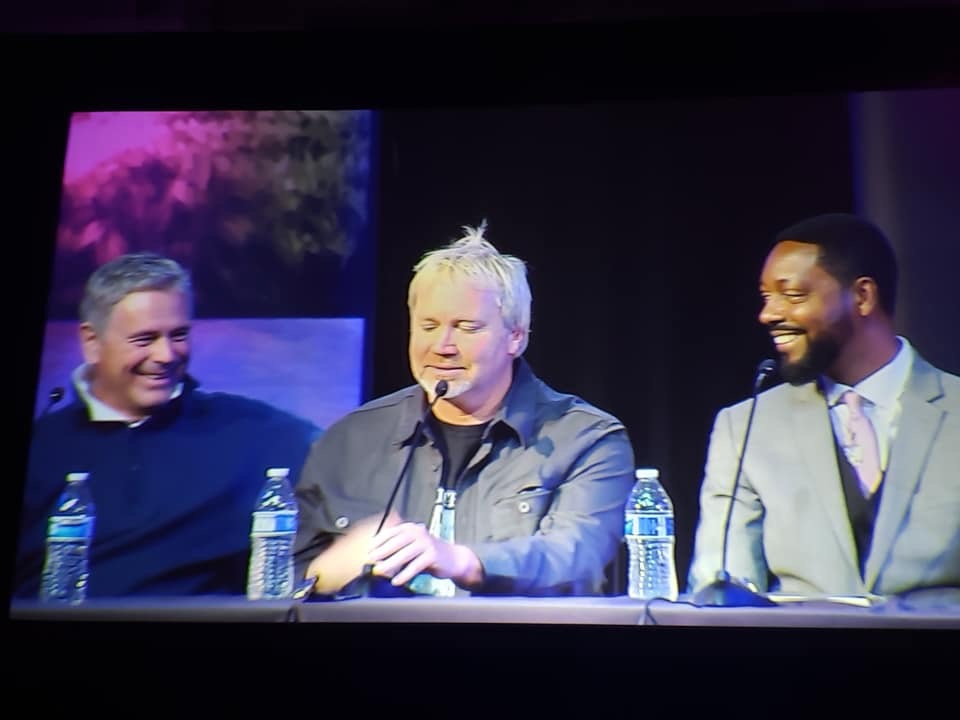 MEGALITHOMANIA's tweet photo. When @HughNewmanUK of #Megalithomania made #BillyCarson of @4biddnKnowledge and #MichaelTellinger @ubuntuparty1305 laugh at #ContactInTheDesert @CITDConference a few years ago! https://t.co/VgF5p6VTCI