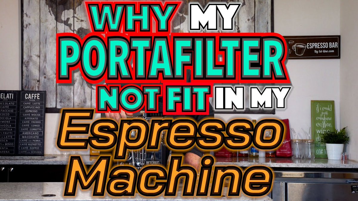 1stline's tweet image. Just replaced your grouphead gasket and now your portafilter won’t lock in easily? Java Jim explains why there is no need to panic!😧
youtube.com/watch?v=c-Z3DU…
#portafilter #grouphead #gasket #replace #howto #lockin