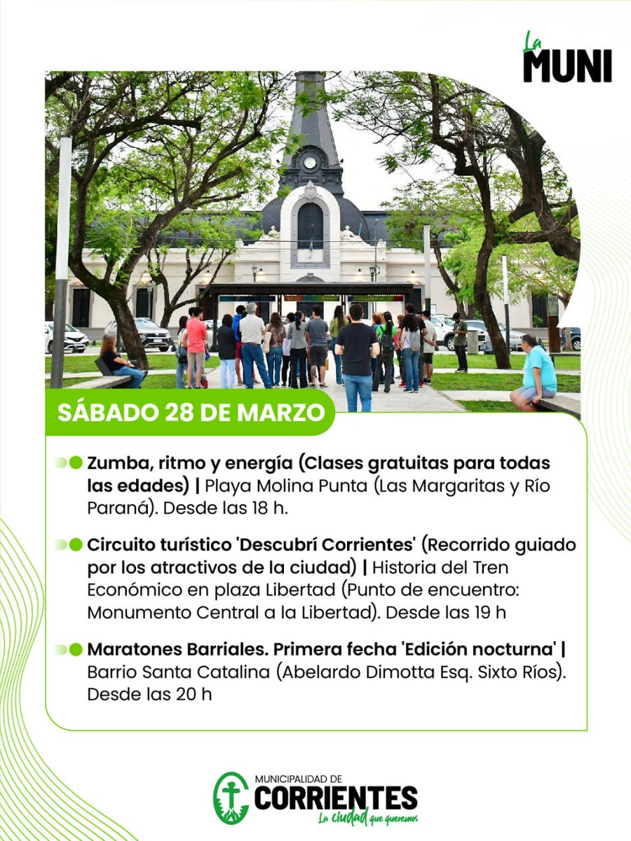 Municipalidad de Corrientes tweet media