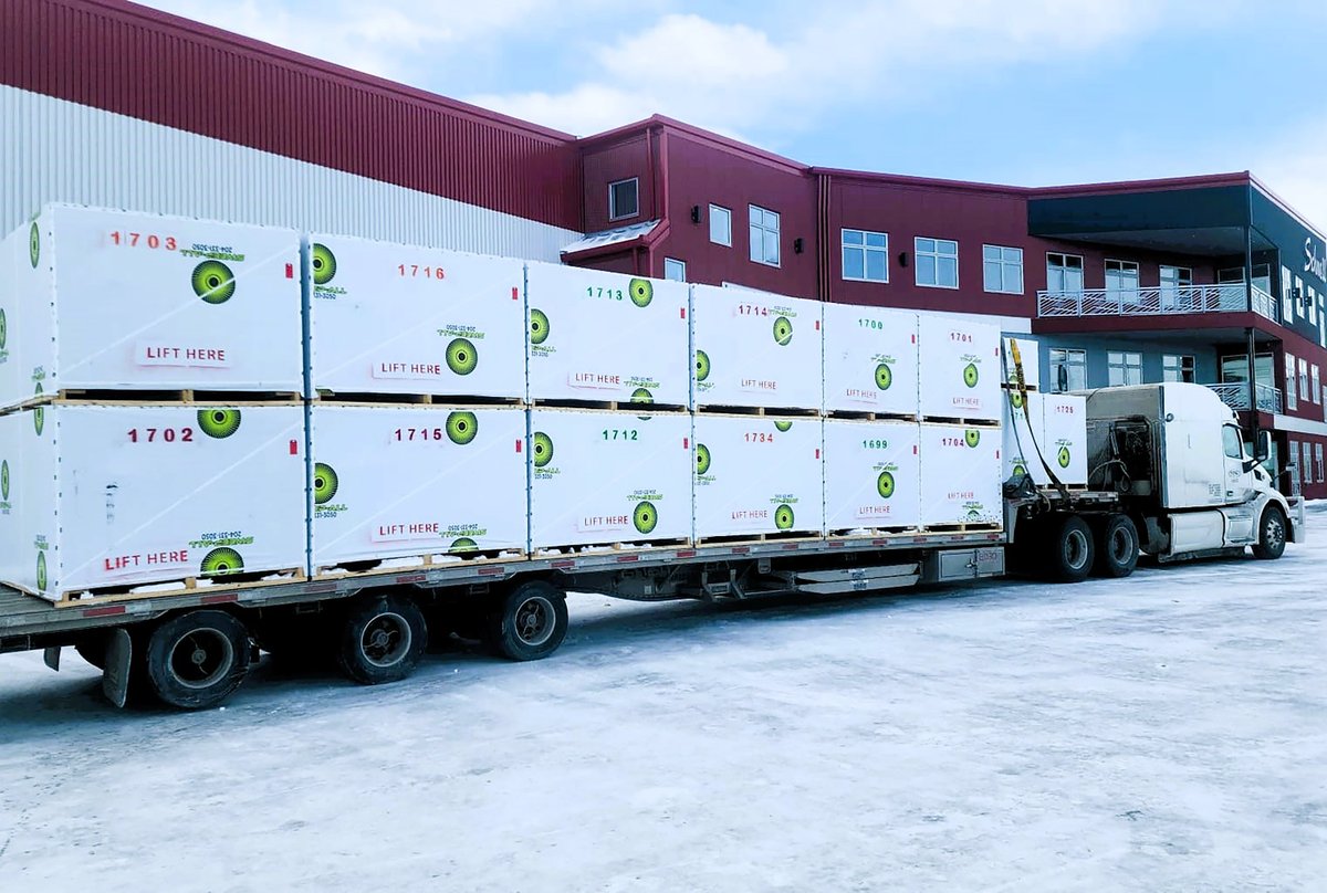 SweepAllTurf's tweet photo. Sweep-All are packed up and ready to go!
Soon be out in the field helping customers get the job done right.

Learn more about Sweep-All equipment:
https://t.co/v6mquhEgFc 

#lawnsweeper #aerator #powerrake #lawncare https://t.co/X49EaeEHGQ