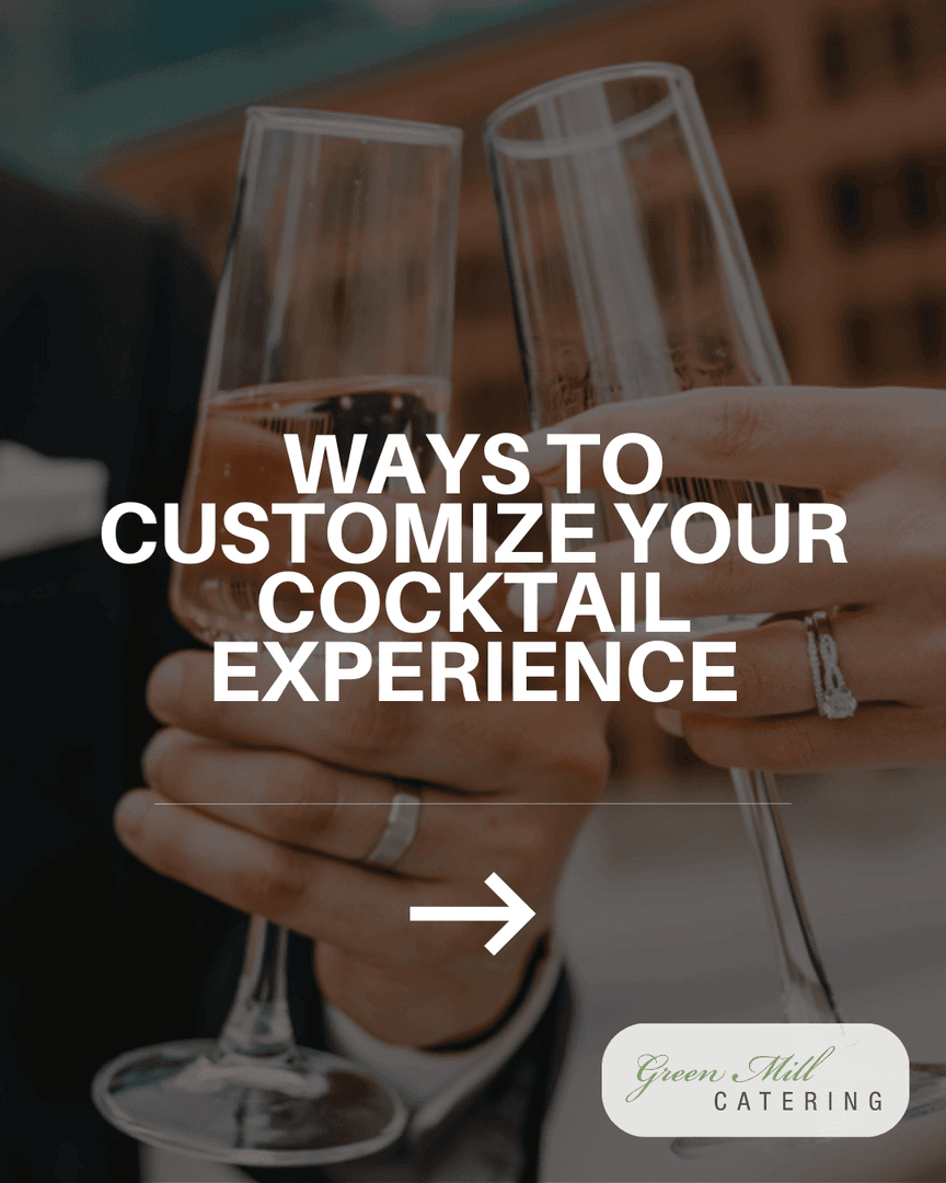 GreenMillCaters's tweet photo. Custom cocktail details add personality to any event. Thoughtful touches like seasonal ingredients and signature drinks help create a bar experience guests will remember. https://t.co/sINp4DP9Qu